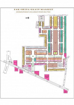 The Map showing the Location of the Project.